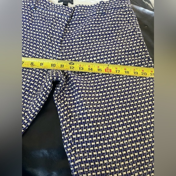 J. Crew  Capri Tweed Women Pants size 6 - Picture 8 of 11